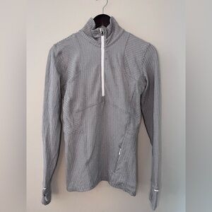 Lululemon Kanto Catch Me 1/2 Zip Pullover, Heathered Herringbone